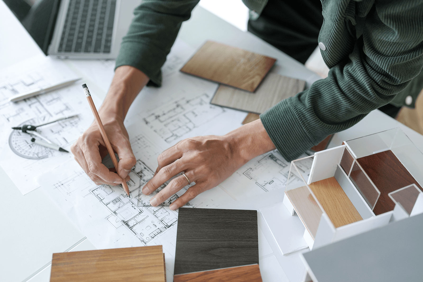 Procurement planning visual representing structured coordination, timelines, and project execution